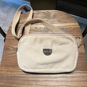 Rad/Rev double zip corduroy sling wallet